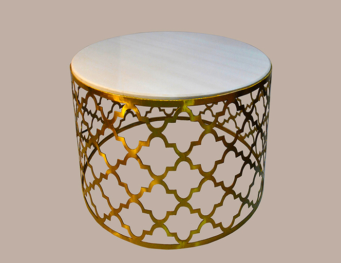 Mughal Jali Side Table by Sahil & Sarthak